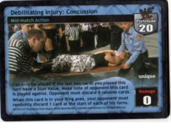 Debilitating Injury: Concussion